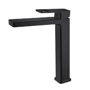 Смеситель HAIBA д/умывальника HB11615-7 высокий черный фото