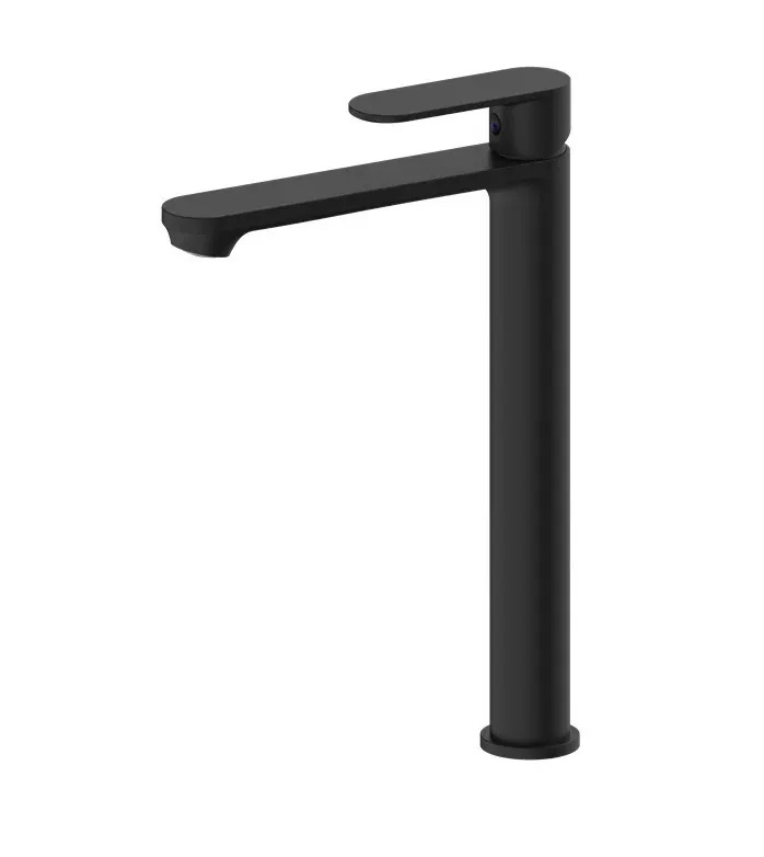 Смеситель HAIBA д/умывальника HB11590-7 высокий черный фото