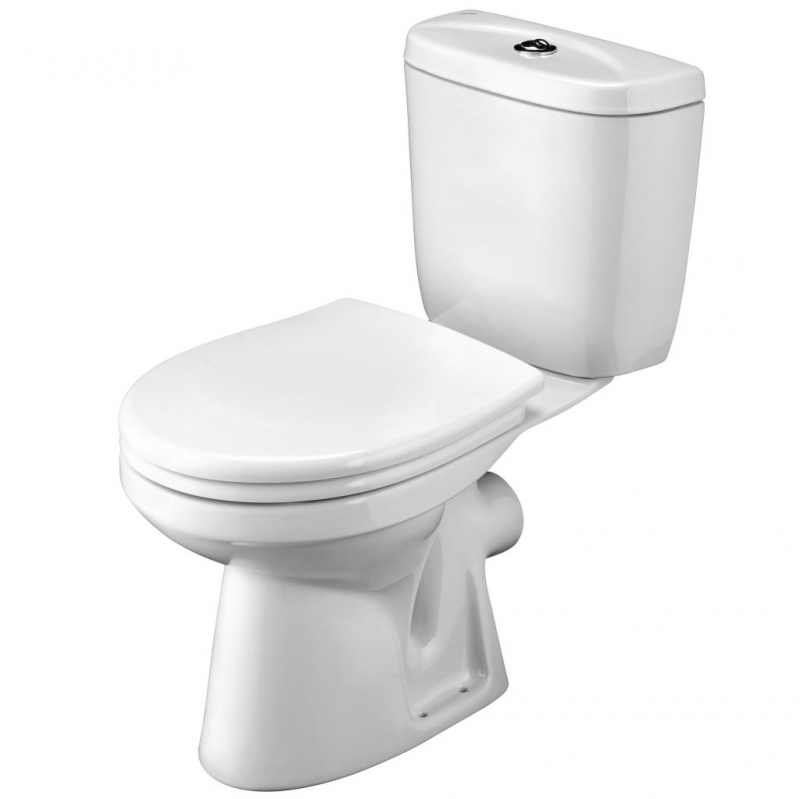 АНИМО унитаз-компакт прямой, эконом (Santek) фото