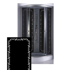 Душевая кабина ДАНА-711B "ВЕНЗЕЛЯ" 90*90*215 , низ.п., фото