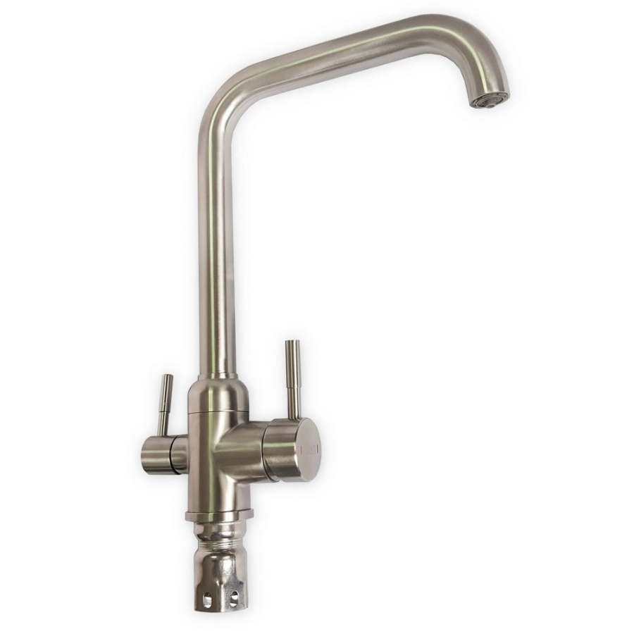 Смеситель MAGNUS д/кухни 91115 с фильтром нерж фото