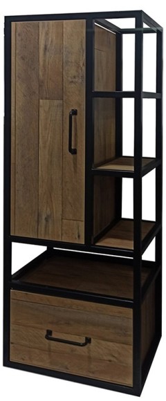 Пенал подвесной "ЛОФТ" 45см 1ящ PLUS ГАМБИЯ фото