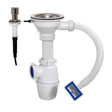 Сифон бутылочный полуавтомат 3 1/2" с прямоугольным переливом (АА-4007) ОРИО(28) фото