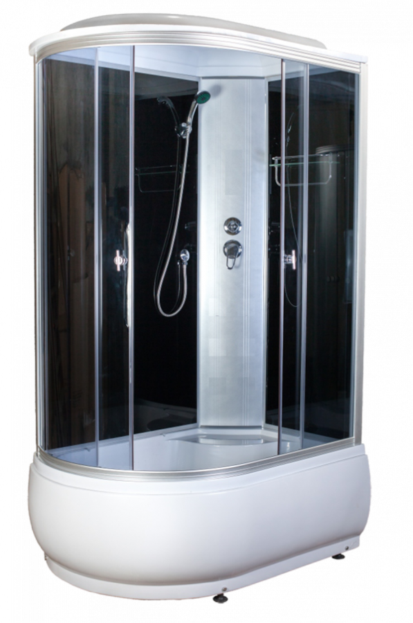 AQUACUBIC 3106D R 120*80*220 гл. п. grey black !!!АКЦИЯ!!! !!!ХИТ ПРОДАЖ!!! фото