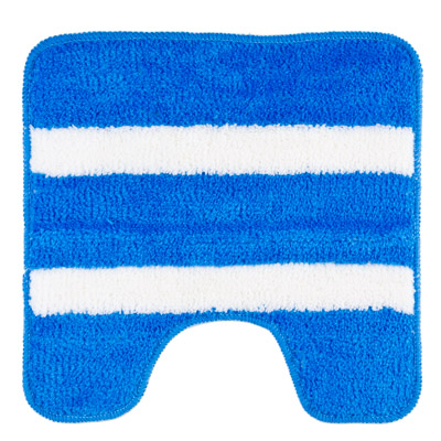 Ковер для туалета  50*50 VETTA акрил. "Морской-полосатый" синий 462-560 Дизайн GC фото