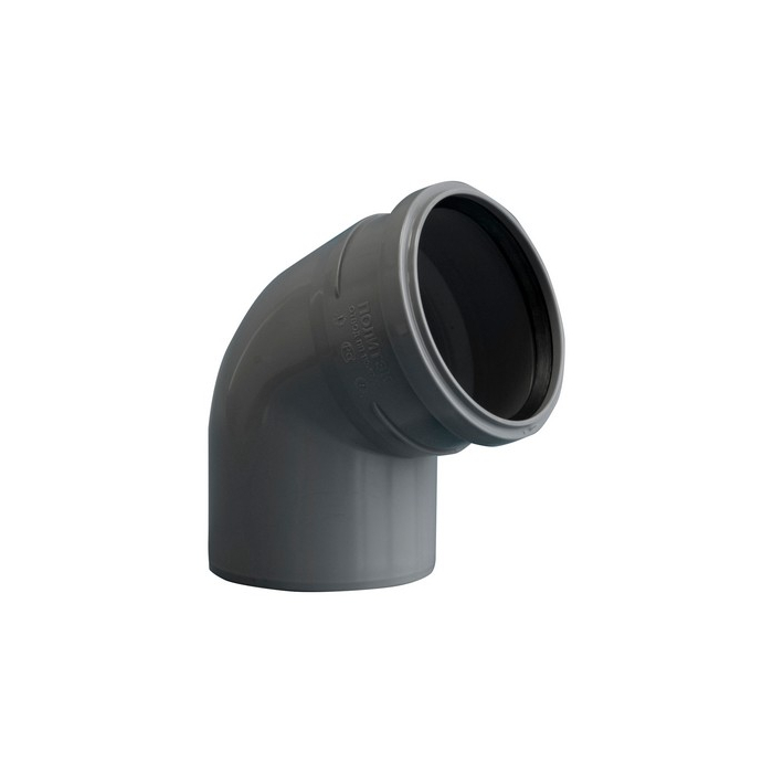 Отвод 110 угол 67 внутр.(Серая) фото