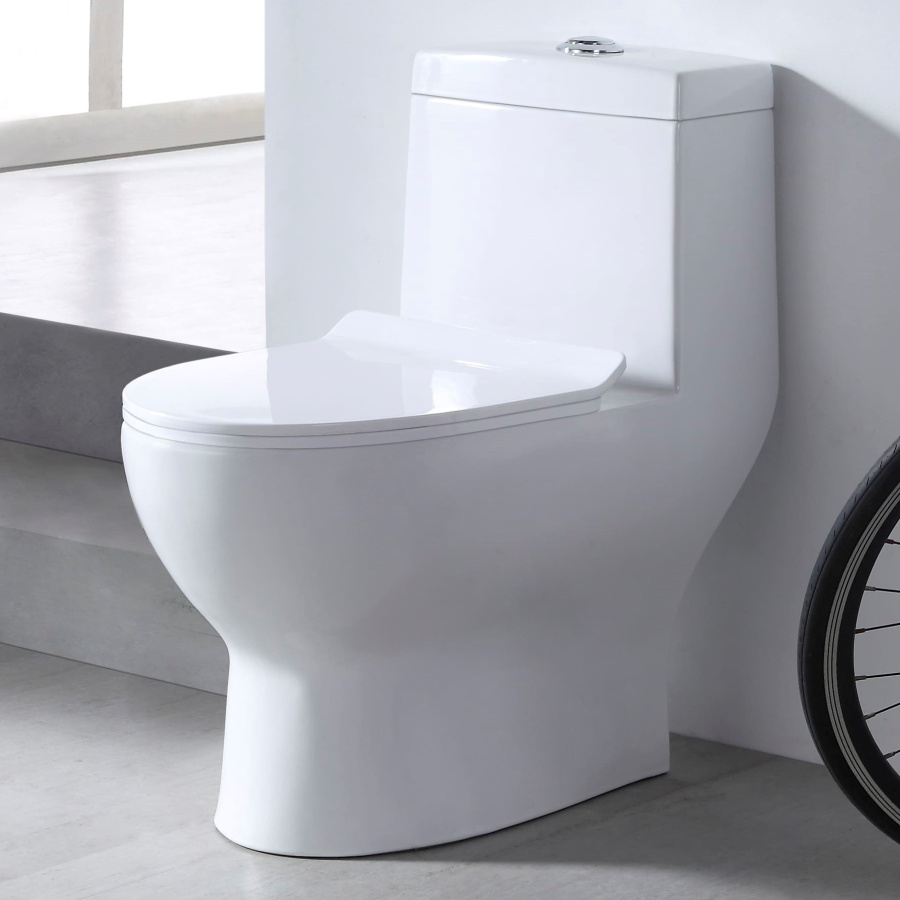 Монолит SM9601, тонкое сиденье ДП (с гофрой и подводкой) фото