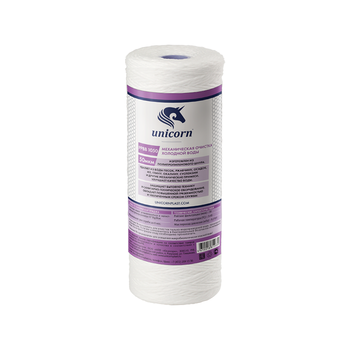 Картридж механический из вспененного ПП 10" 50 мкм PS 1050 S фото