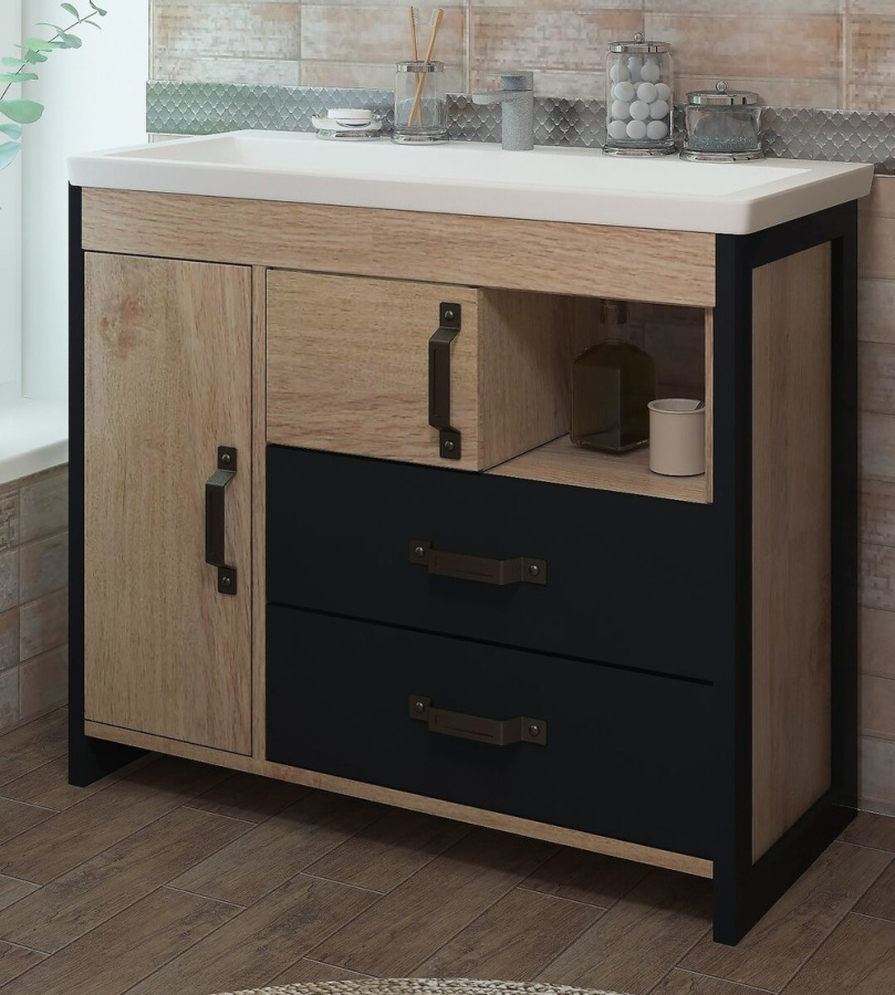 Тумба "Fernanda 100"  с раковиной Грэмми 1000 фото