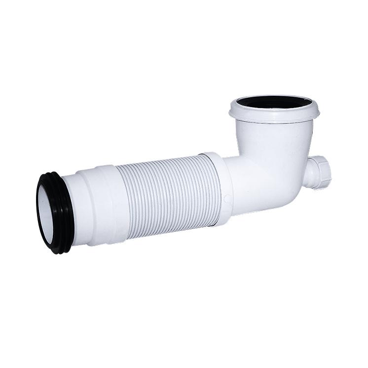 Труба фановая арм.гофр. с отводом 90*40 (С-494) ОРИО фото