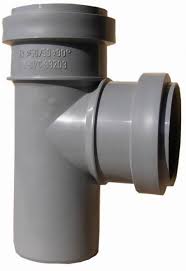 Тройник 50 на 50 угол 90 внутр.(Серая) (70) фото