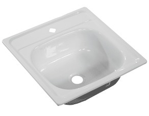 Мойка эмаль 50*50 с кроншт. Екатеринбург фото