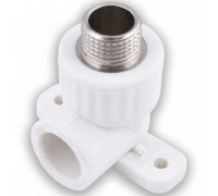 Угольник комб. с креплением 20-1/2"НР фото