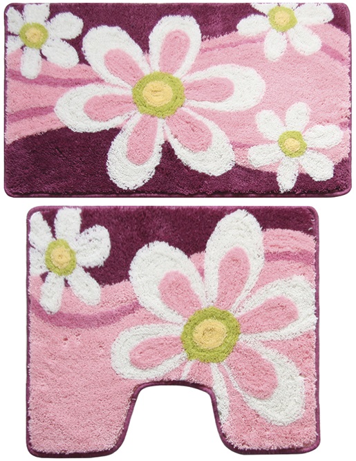 Набор 2 ковра 50*80/50*50 Merry Camomile "MILARDO" 360PA68M13 фото