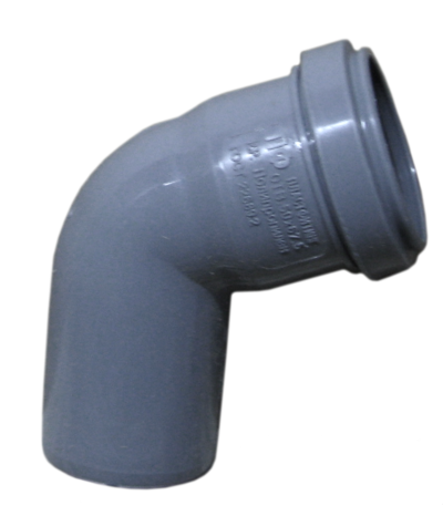 Отвод 50 угол 67 внутр.(Серая) фото