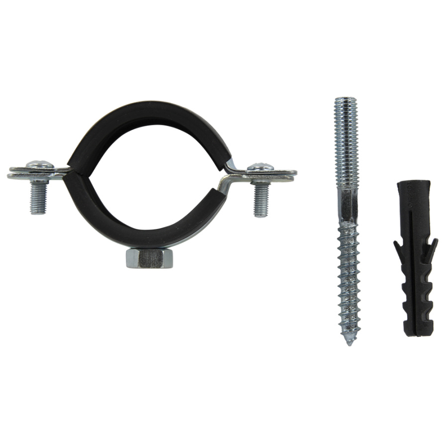 Хомут 1 1/4" (42-45мм) с саморезом фото