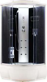 AQUAPULSE 3302А 90*90*220 гл.п. grey black #WF_CITY_VIN# картинка