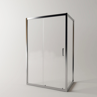 Душевое ограждение EG2С 120*80 прямоуг. (хром, прозрачное) #WF_CITY_VIN# картинка