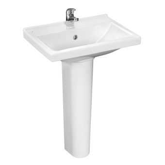 ВИЗИТ 55 раковина с пьедесталом #WF_CITY_VIN# картинка