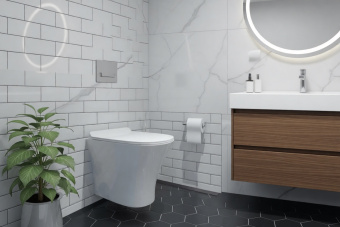 Унитаз подвесной 2617E Cerama Lux #WF_CITY_VIN# картинка