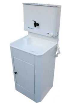 АКВАТЕКС раковина с ЭВН с тумбой (ПЛАСТ. МОЙКА) #WF_CITY_VIN# картинка