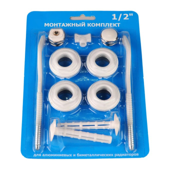 Комплект д/радиатора 1/2" с кронштейнами #WF_CITY_VIN# картинка