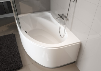 RIHO LYRA ванна 140*90*47 200л + экран +каркас +карниз #WF_CITY_VIN# картинка