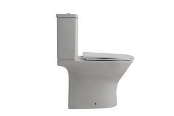Унитаз-компакт EG302 безободковый + сиденье тонкое ДП #WF_CITY_VIN# картинка