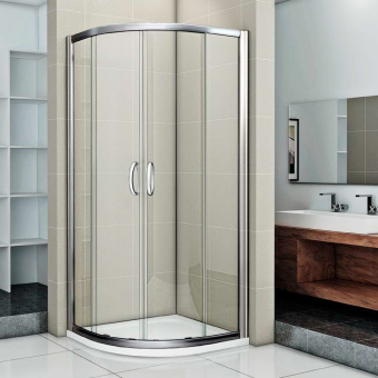 Душевое ограждение INFINITY R-100-C-CH #WF_CITY_VIN# картинка