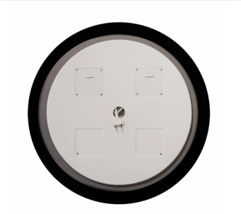 Зеркало MIXLINE "МОНАКО" D600 бесконтактн.сенс. светодиодн.подсв. Черная окантовка #WF_CITY_VIN# картинка