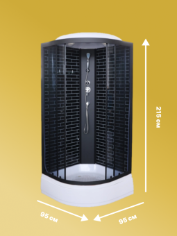 Душевая кабина ALT-EM95B 95*95*215 c.п. #WF_CITY_VIN# картинка