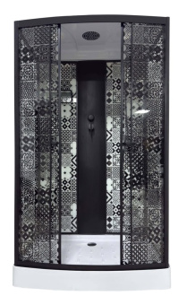 Душевая кабина ДАНА-025 116*80*210 ("ОБОИ") низ.п. #WF_CITY_VIN# картинка