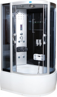 ВМ-319 Душевая кабина 85*120*215 гл.п. (черн.тонир) Правая #WF_CITY_VIN# картинка