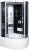 Душевая кабина Водный мир ВМ-319 85х120х215 (черные стенки, тонированные стекла) левая