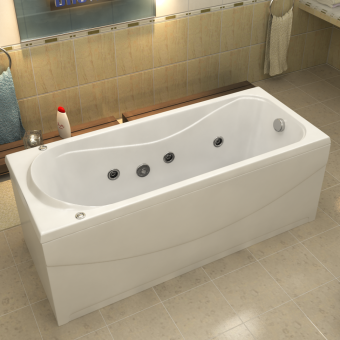 Акриловая ванна Ахин 170*80 с каркасом #WF_CITY_VIN# картинка