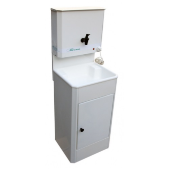 ВЕСНА раковина с ЭВН и тумбой (ПЛАСТМАССОВАЯ МОЙКА) #WF_CITY_VIN# картинка