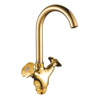 Смеситель Р4151-4 д/кухни (золото) #WF_CITY_VIN# картинка