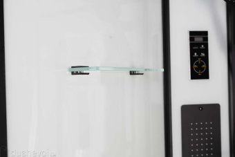 NG 6901-01G BLACK  (Ниагара) душевая кабина 90*90*210 н.п (тонированное) #WF_CITY_VIN# картинка