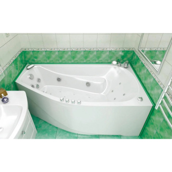 Акриловая ванна Скарлет 167*96 левая #WF_CITY_VIN# картинка