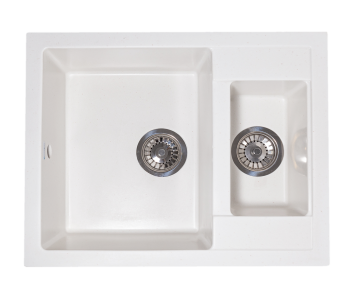 Кухонная мойка GranAlliance G-52, белый 595х480х200 мм (ДхШхВ) #WF_CITY_VIN# картинка