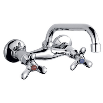 Смеситель L4712 для кухни настенный латунь #WF_CITY_VIN# картинка