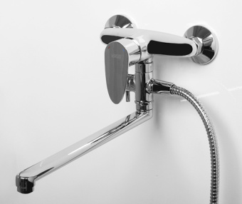 Смеситель Lippe 4502L для ванны 35 см Wasser KRAFT #WF_CITY_VIN# картинка