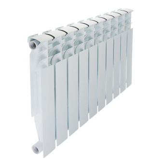 Радиатор бимет "STI" 500*80 10 секции #WF_CITY_VIN# картинка