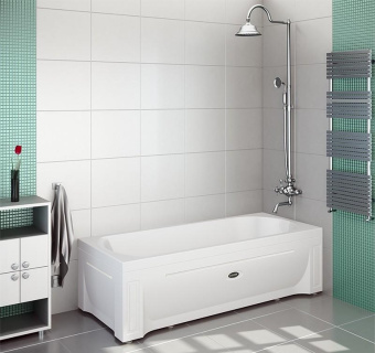 Акриловая ванна АВРОРА 1 170*75 каркас + слив-перелив #WF_CITY_VIN# картинка