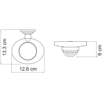 Мыльница К-7029 WasserKRAFT #WF_CITY_VIN# картинка
