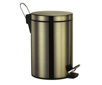 Ведро д/мусора 5л К-645 светлая бронза WasserKRAFT #WF_CITY_VIN# картинка