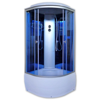 AQUAPULSE 4302D 90*90*220 гл.п.  blue mirror #WF_CITY_VIN# картинка