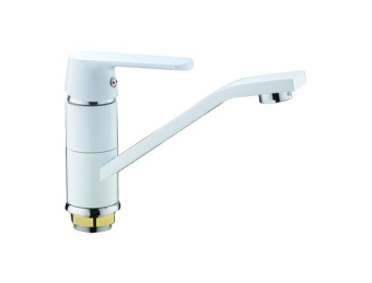 Смеситель F4531 для кухни белый FRAP #WF_CITY_VIN# картинка