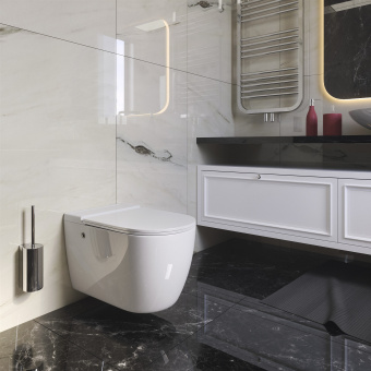 Унитаз GR-5502 impuls подвесной с тонкой крышкой #WF_CITY_VIN# картинка