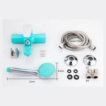 Смеситель д/ванны R32303 бирюз. #WF_CITY_VIN# картинка